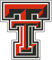 Craftique NCAA Texas Tech Rot Raiders Premium Vinyl Aufkleber, TT Decal (3''4''6''12''18''), 12