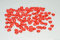 Creativery 100 Dekosteine Herzen 1,2 cm (rot 250) // Streudeko Tischdeko Kunststoffherzen Steine PVC Acryl 12mm
