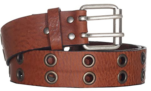 Harrys-Collection Unisex Ledergürtel Vollrindleder, schwarz, BW: 95 | aus robustem Vollrindleder, doppelte Dornschließe für stabilen Halt, ca 3,8 cm breit, langlebige Qualität made in Germany