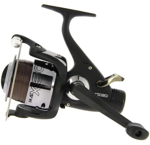 NGT Max60 2bb 'Carp Runner' Reel with Line - Green, 10 lb