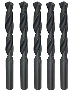 Weischer® - HSS-R Spiralbohrer Ø 5,0 mm | 5 Stück | Stahlbohrer Metallbohrer Eisenbohrer | Bohrer für Metall, Stahl, Aluminium, Eisen | stabil & bruchfest
