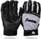 Franklin Sports MLB Teeball Flex Series Schlaghandschuhe, Franklin Sports Teeball Flex Series Batting Gloves - Black/White - Youth Medium, schwarz / weiß, Jugend Medium