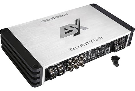 ESX QE900.4-4/3/2-Kanal Verstärker Endstufe brückbar | 900 Watt RMS