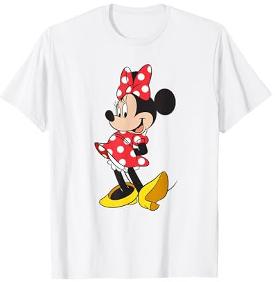 Disney Minnie Mouse Classic Polka Dot Pose T-Shirt