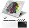 TeDaWen Kompatibles MacBook Air 13,6 Zoll Hülle 2022-2025 Release Modell: M4 A3240 M3 A3113 M2 A2681 Chip, Bedrucktes Muster Hartschale Laptop Hülle für MacBook Air 13,6 Zoll，Intellectual Brain A5