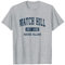 Uhr Hill Rhode Island RI Sportdesign im Vintage-Stil T-Shirt