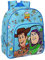 TOY STORY Ready to Play - Mochila Infantil, Ideal para Niños de Diferentes Edades, Cómoda y Versátil, Calidad y Resistencia, 28x10x34 cm, Color Azul claro