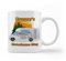 iCaseDesigner Personalised Motorhome Ceramic Mug. Any Name and Message