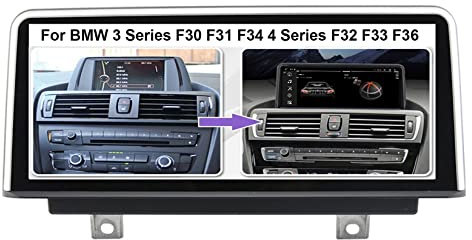 Android Autoradio Mit Bildschirm Für BMW 3 4 Series F30 F31 F34 F32 F33 F36 2013-2017 Sistemi NBT 10.25 Zoll 1920X720P Touchscreen GPS CarAutoPlay Car Navigator Multimedia Radio Bluetooth