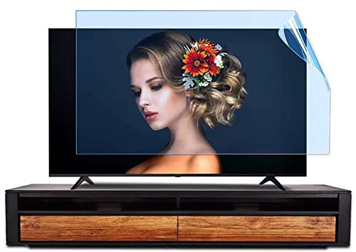 RYGHTTYT Protector de Pantalla de TV de 55 Pulgadas Protector de Pantalla de TV Película antideslumbrante/Anti-luz Azul/Anti-arañazos para aliviar la Fatiga Visual y ayudarlo a Dormir Mejor(Color:,S