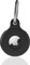 Airtag Case with Key Ring, Secure Air Tag Holder, Scratch Resistant Silicone Protective Cover with Keychain for Keys, Handbag, Dog Collar, Luggage and More. Black - Single Pack