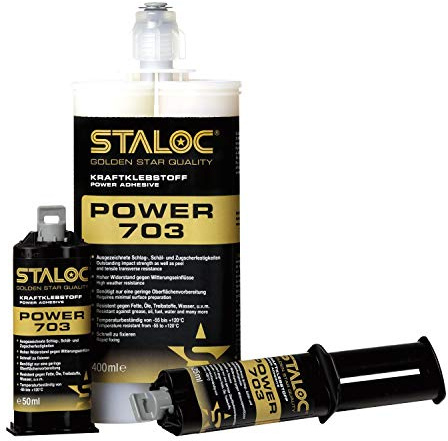 STALOC 2K Klebstoff Power 703 50ml beige, ohne Mischer