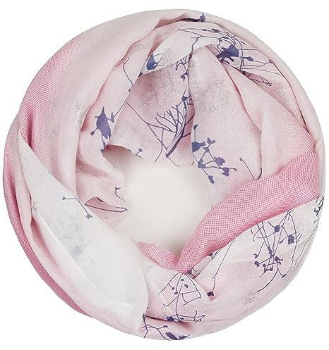 Glamexx24 Topstyle Schal Schlauchschal Damen Langschal mit Muster Loop schal Loopschal Tuch Halstuch Rundschal Leicht