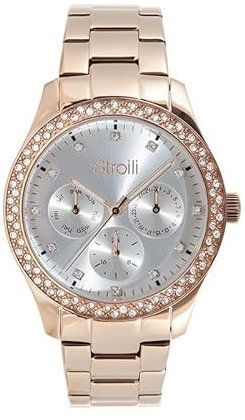 Orologio multifunzione donna Stroili Phoenix rosato 1679689 acciaio