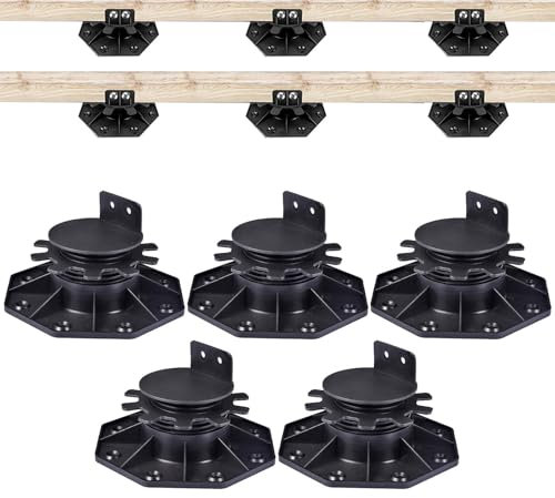 Supporti Per Cuscinetti In Legno, Cuscinetti Per Palafitte In Altezza, Pavimentazione Del Base Per Capannoni In Lastre, Cuscinetti Per Altezza Su Palafitte, Patio Con Piedistallo Portante