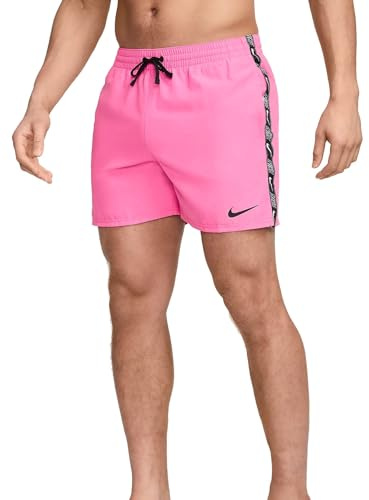 NIKE Costume da Bagno Uomo, Modello LOGO TAPE LAP NESSE559 (Fuxia, L)