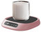 Calentador de tazas de café, calentador de tazas eléctrico con 3 ajustes de temperatura, placa calefactora para velas con apagado automático, posavasos con termostato calentado