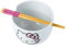 Silver Buffalo Hello Kitty Wink 20oz Ceramic Ramen Bowl with Chopsticks