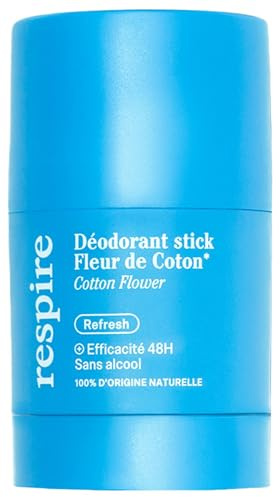 Respire Déodorant stick Fleur de Coton 50g