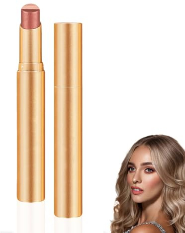 ARYIMYDP 1 Matita Ombretto con 3 Colori Glitter ed Effetto Lucente, Versatile per Ombretto Highlighter e Zona Sotto gli Occhi, Ideale per Trucco Quotidiano e Look da Serata, Facile da Applicare