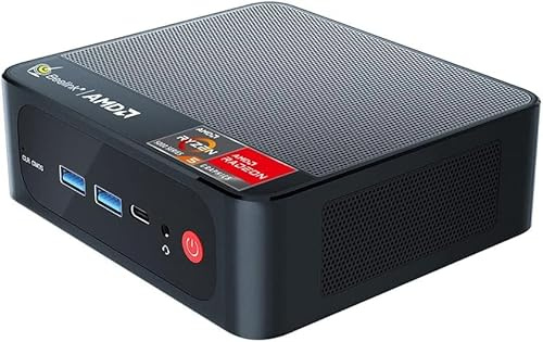 Beelink SER5 5560U - Mini PC con Windows 11 Pro, Ryzen 5 5560U, RAM 16 GB DDR4, SSD 500 GB NVMe, Slot SATA3, Wi-Fi 6 AX, Gigabit Ethernet, Bluetooth 5.2, Ultra HD 4K, HDMI, DisplayPort