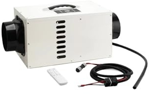 BAFEIYA Condizionatore d'Aria Portatile 24V DC, Raffreddamento 500-700W, Compatto e Silenzioso con Telecomando