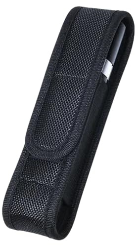 Flashlight Holster, Torch Cover Holder, Nylon Belt Torch Pouch Holder for 16cm-17cm Flashlight