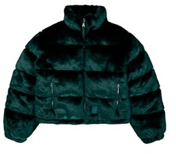 ALPHA INDUSTRIES Damen Fur Puffer Jacke (1er Pack)