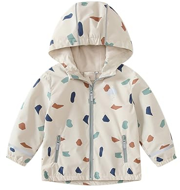 HTNEDNST Giacca softshell per bambini, impermeabile, per le mezze stagioni, traspirante, giacca da ciclismo, antivento, con cerniera, unisex