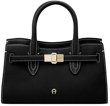 Aigner Handtasche/Umhängetasche Farah mit Reißverschluss, Black