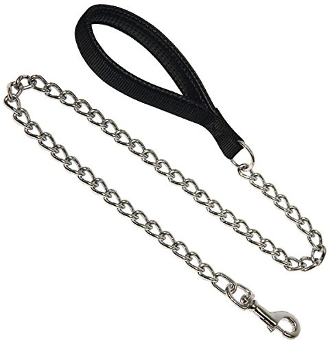 Kerbl Miami Plus Chain Leash, 100 cm, Black