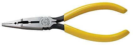 Klein Tools Vdv026-049 Connector Crimping Long-Nose Pliers