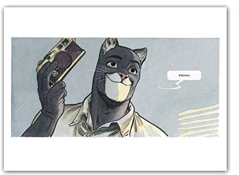 ZigZag Editions Poster Offset Blacksad, Photographer (35,5x28cm)