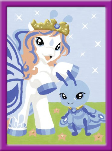 Ravensburger 27974 - Filly Rhett - Malen nach Zahlen Brilliant, 13 x 18 cm