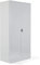 Schrank & Stuhl XXL Werkzeugschrank – Werkstattschrank mit 4 höhenverstellbaren Fachböden, Stahlschrank für Werkzeuge, 195 x 92 x 60 cm (H x B x T), Grau