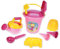 Lena 5423 - Sandset Mädchen II, 10-tlg., Pink, Rosa, Gelb
