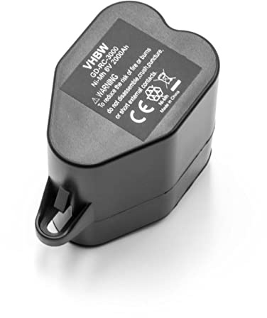 vhbw 1x Akku kompatibel mit Siemens VSR 8000 Sensor Cruiser Home Cleaner Heimroboter (2000 mAh, 6 V, NiMH)
