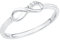 s.Oliver Damen-Ring SO PURE Infinity Unendlichkeitszeichen 925 Silber rhodiniert Zirkonia weiß Gr. 56 (17.8) - 2017253
