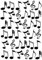 36 x Kuchendekoration aus essbarem Papier mit Musiknoten
