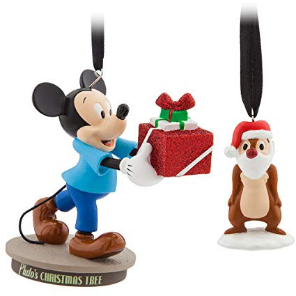 Disney Mickey Mouse Christmas Sketchbook Limited Edition Ornament Set
