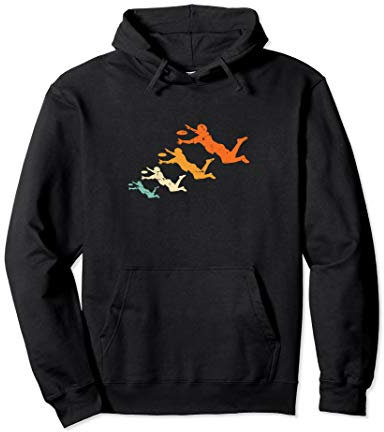 Retro Ultimate Frisbee Player Vintage Disc Ultimate Frisbee Pullover Hoodie