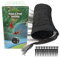 POYEE Pond Netting for Leaves 6m x 9m Pool Leaf Cover Net with Small Fine Mesh Protecting Koi Fish from Birds, Cats - Stakes Included