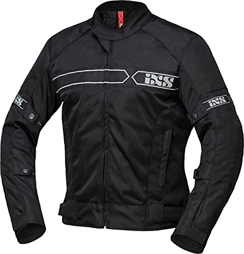 IXS Evo-Air Motorrad Textiljacke Schwarz M