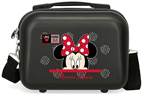Disney 2163921 My Pretty Bow Kulturbeutel, anpassbar, Grau, 29 x 21 x 15 cm, starr, ABS 9,14 l, 0,84 kg