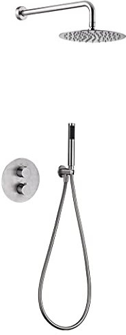 Douche thermostatique encastrée série Moscu pour extérieur/intérieur
