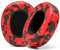 WC Replacement Earpad Cushions for Skullcandy Hesh 3 & Crusher Over-Ear Headphones Made by Wicked Cushions | Improved Durability and Thickness for Improved Comfort and Noise Isolation | Red Camo