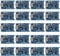 AEDIKO 20pcs TP4056 Micro USB 5V 1A 18650 Lithium Battery Charger Module Li-ion Charging Board with Dual Protection Function