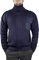 normani Bundeswehr Strickjacke mit durchgängigem Reißverschluss und hohem Wollanteil Farbe Dunkelblau Größe 52