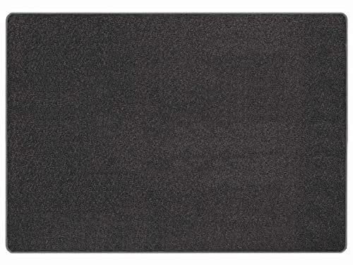 Primaflor Kurzflor Wohnzimmerteppich - Mumbai, Anthrazit, 160x230 cm, Viele Größen und Farben, Moderner Teppich für Kinderzimmer, Arbeits- und Schlafzimmer, Fußbodenheizung geeigneter Teppichläufer