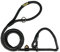 Laisse pour Chien en Corde avec Collier Matingale, Anti-Traction. 160M. Noir